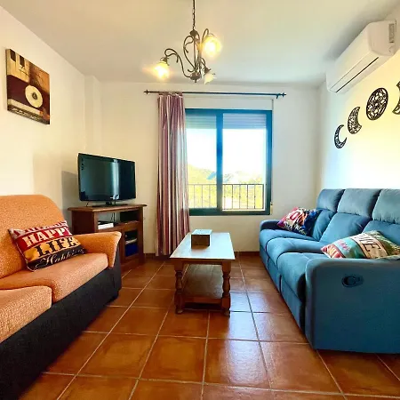 Axarquia , Frigiliana, Terraza Privada Con Vistas A La Montana Rio Y Al Mar * Frigiliana