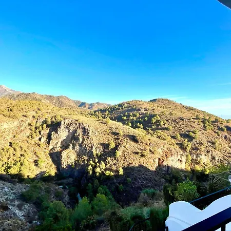 Axarquia , Frigiliana, Terraza Privada Con Vistas A La Montana Rio Y Al Mar Apartment