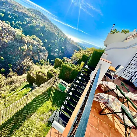 Axarquia , Frigiliana, Terraza Privada Con Vistas A La Montana Rio Y Al Mar Apartment Frigiliana