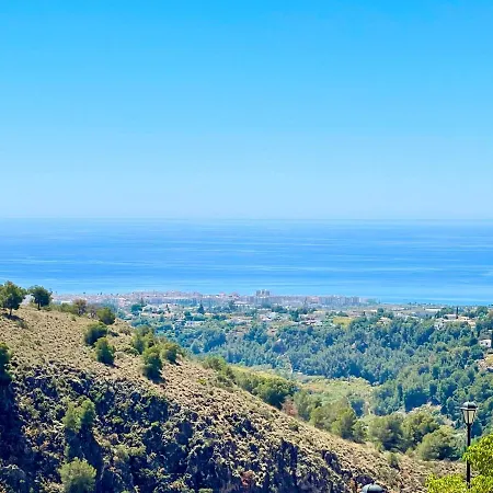 Axarquia , Frigiliana, Terraza Privada Con Vistas A La Montana Rio Y Al Mar Frigiliana