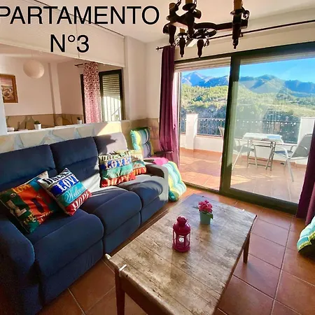 아파트 Axarquia , Frigiliana, Terraza Privada Con Vistas A La Montana Rio Y Al Mar