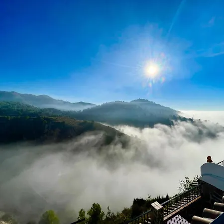 아파트 Axarquia , Frigiliana, Terraza Privada Con Vistas A La Montana Rio Y Al Mar 프리질리아나