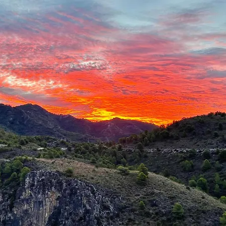 Axarquia , Frigiliana, Terraza Privada Con Vistas A La Montana Rio Y Al Mar