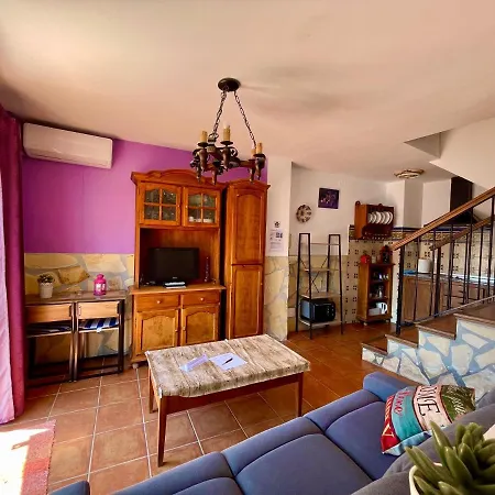Axarquia , Frigiliana, Terraza Privada Con Vistas A La Montana Rio Y Al Mar 아파트 프리질리아나
