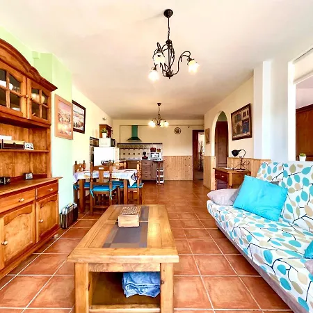 Axarquia , Frigiliana, Terraza Privada Con Vistas A La Montana Rio Y Al Mar Apartament *