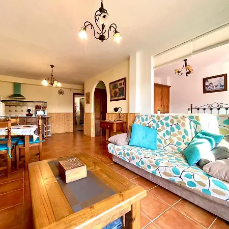 Axarquia , Frigiliana, Terraza Privada Con Vistas A La Montana Rio Y Al Mar 아파트 프리질리아나