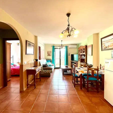 Axarquia , Frigiliana, Terraza Privada Con Vistas A La Montana Rio Y Al Mar 프리질리아나