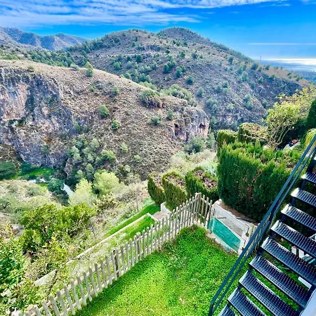 Axarquia , Frigiliana, Terraza Privada Con Vistas A La Montana Rio Y Al Mar 아파트