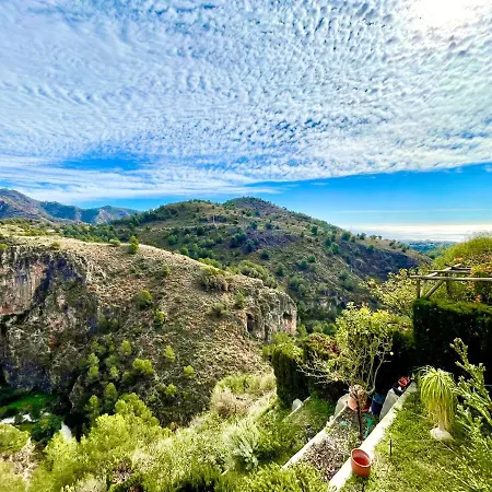 아파트 Axarquia , Frigiliana, Terraza Privada Con Vistas A La Montana Rio Y Al Mar 프리질리아나
