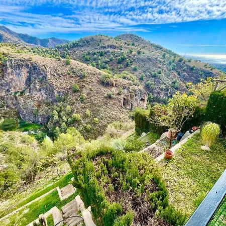 Axarquia , Frigiliana, Terraza Privada Con Vistas A La Montana Rio Y Al Mar *