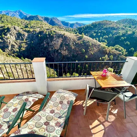 Apartment Axarquia , Frigiliana, Terraza Privada Con Vistas A La Montana Rio Y Al Mar Frigiliana