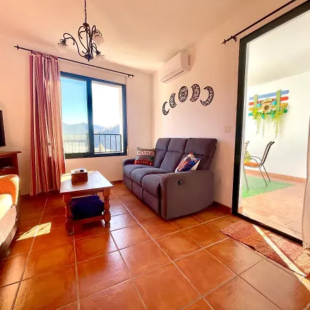 아파트 Axarquia , Frigiliana, Terraza Privada Con Vistas A La Montana Rio Y Al Mar 프리질리아나