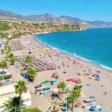 Apartament Axarquia , Frigiliana, Terraza Privada Con Vistas A La Montana Rio Y Al Mar