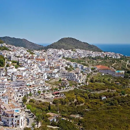 Axarquia , Frigiliana, Terraza Privada Con Vistas A La Montana Rio Y Al Mar