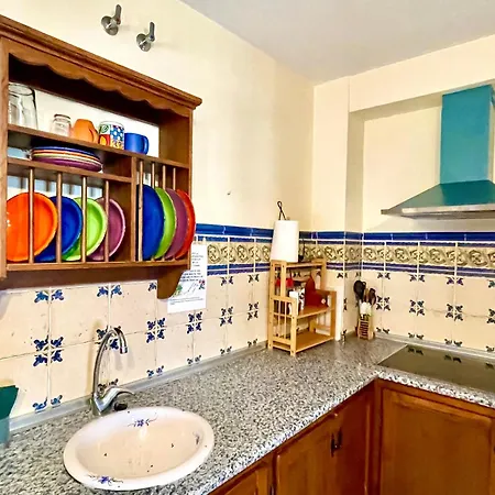 아파트 Axarquia , Frigiliana, Terraza Privada Con Vistas A La Montana Rio Y Al Mar 프리질리아나