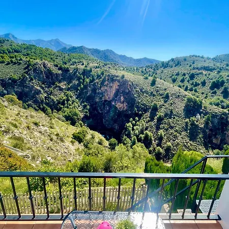 아파트 Axarquia , Frigiliana, Terraza Privada Con Vistas A La Montana Rio Y Al Mar 프리질리아나